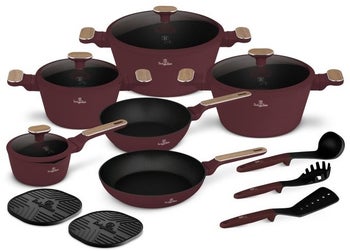 Комплект кухненски съдове Leonardo Nordic Collection - 15 части – изображение-1