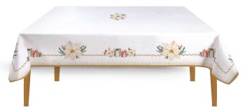 Покривка за маса WHITE ELEGANCE 210х145 см – изображение-1