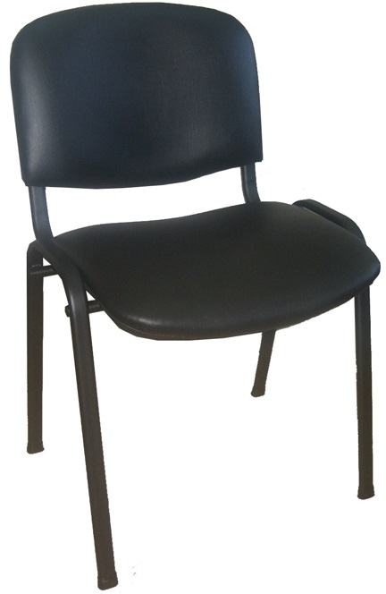 Посетителски стол ISO BLACK – изображение-1