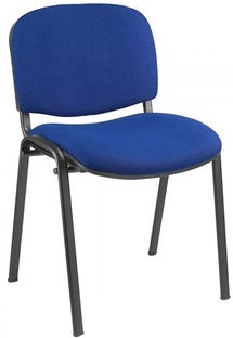 Посетителски стол ISO BLACK – изображение-1