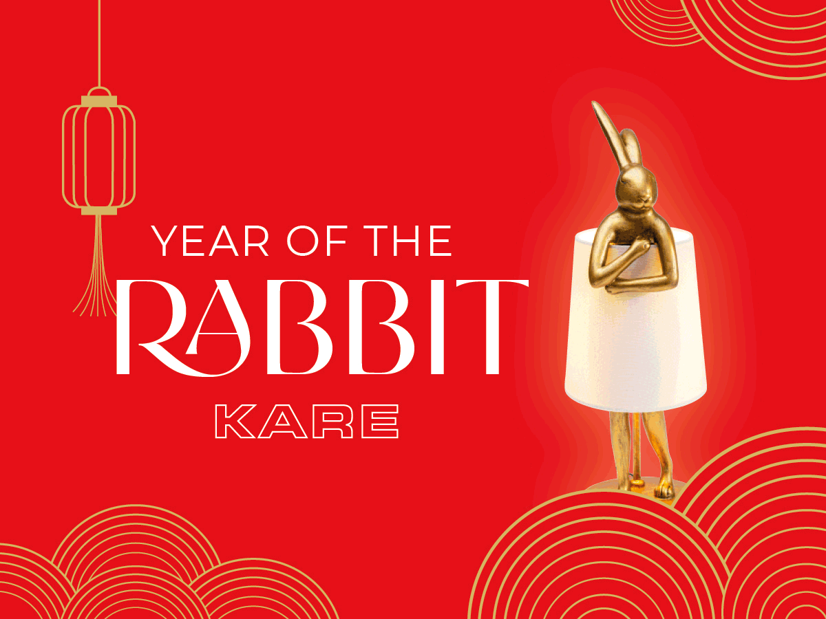    Year of the Rabbit.