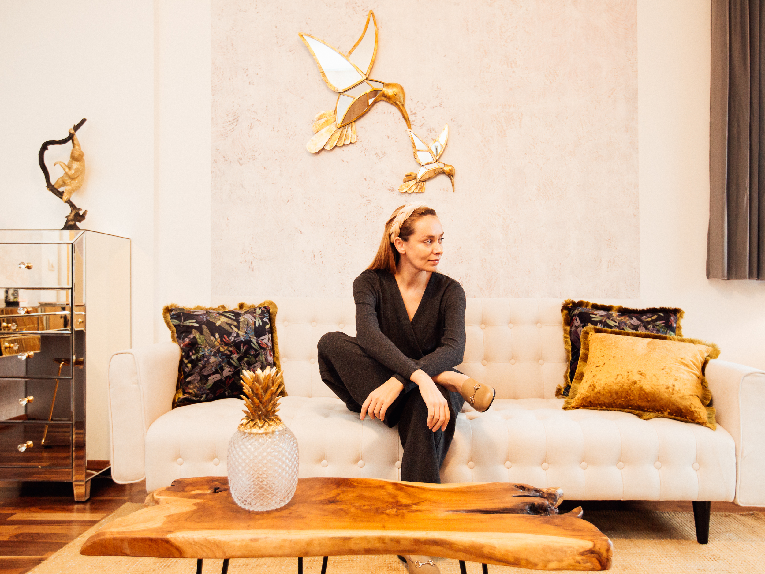 Homestory: la oficina en casa de Liliana Klein.