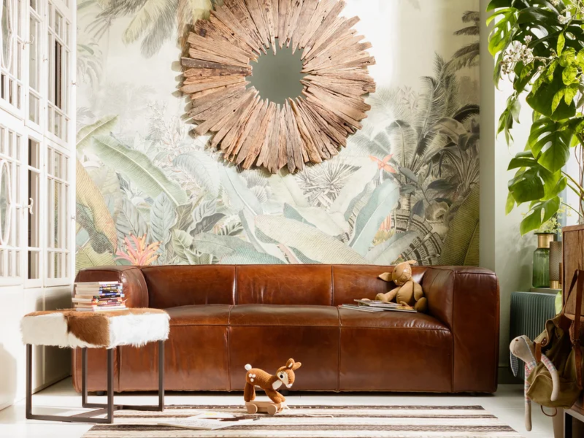 Läderchic: en variation av stilar för hemmet.