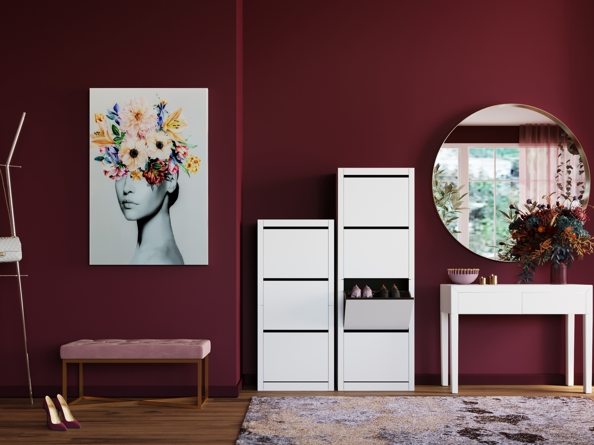 Paverskite prieškambarį stilinga erdve.