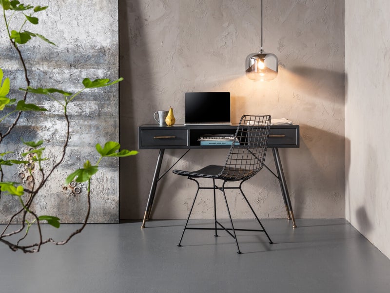 Графитни стоманени и стъклени мебели