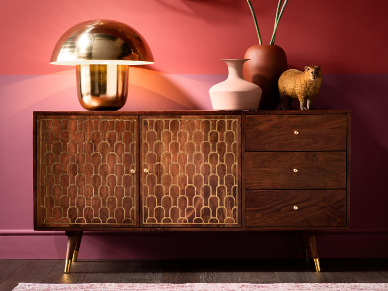 Trendshow: DETTAGLI IN LEGNO ESOTICO E OTTONE.