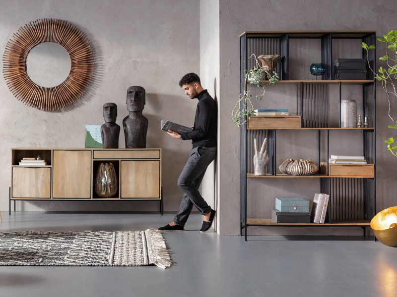 Trendshow: MATERIALI SCURI E INDUSTRIALI.