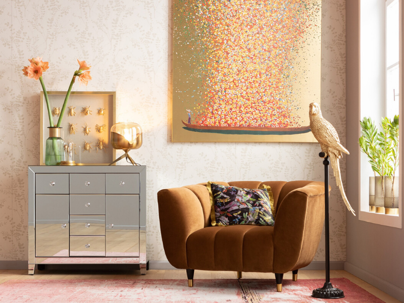 Trendshow: UN’AFFASCINANTE COMBINAZIONE DI VELLUTO E VETRO.