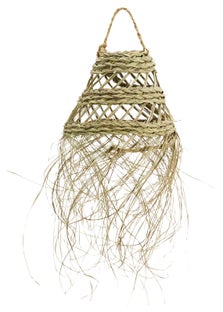 Abażur Palm ∅25x20 cm naturalny – obraz-1