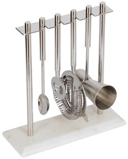 Akcesoria do drinków stal nierdzewna 21x9 cm – obraz-1