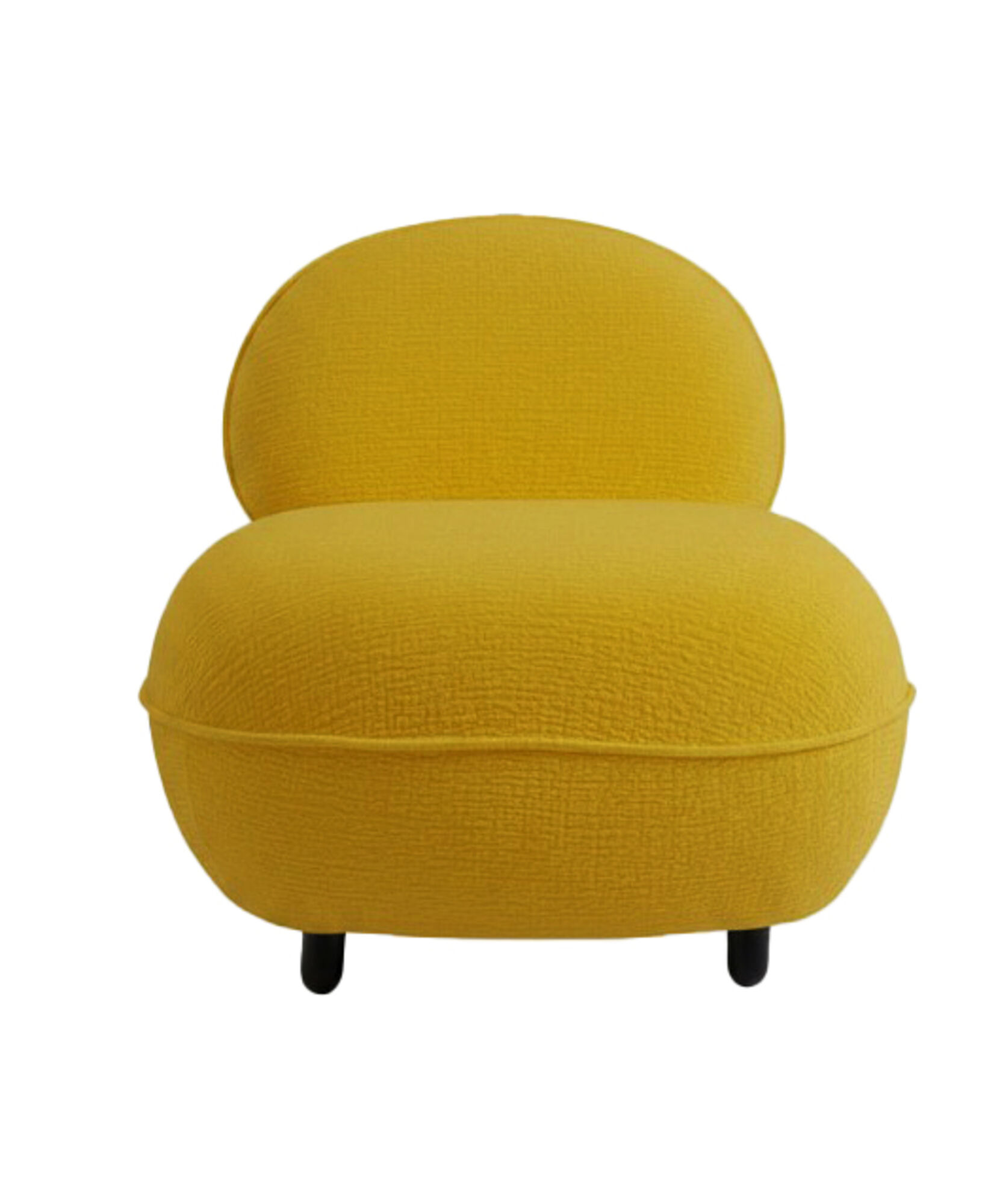 Kumo nojatuoli, keltainen, 70 cm – kuva-1.