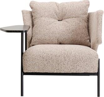 Fotelis Taylor Beige Tray – paveikslėlis-1.