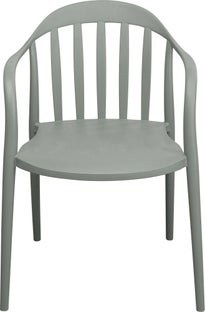 Krzesło z podłokietnikami Flores Grey Green – obraz-1