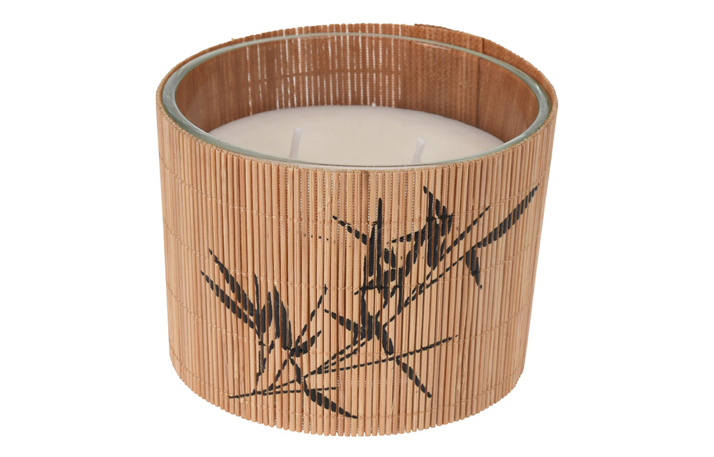 Ароматна свещ с бамбуково тяло – изображение-1