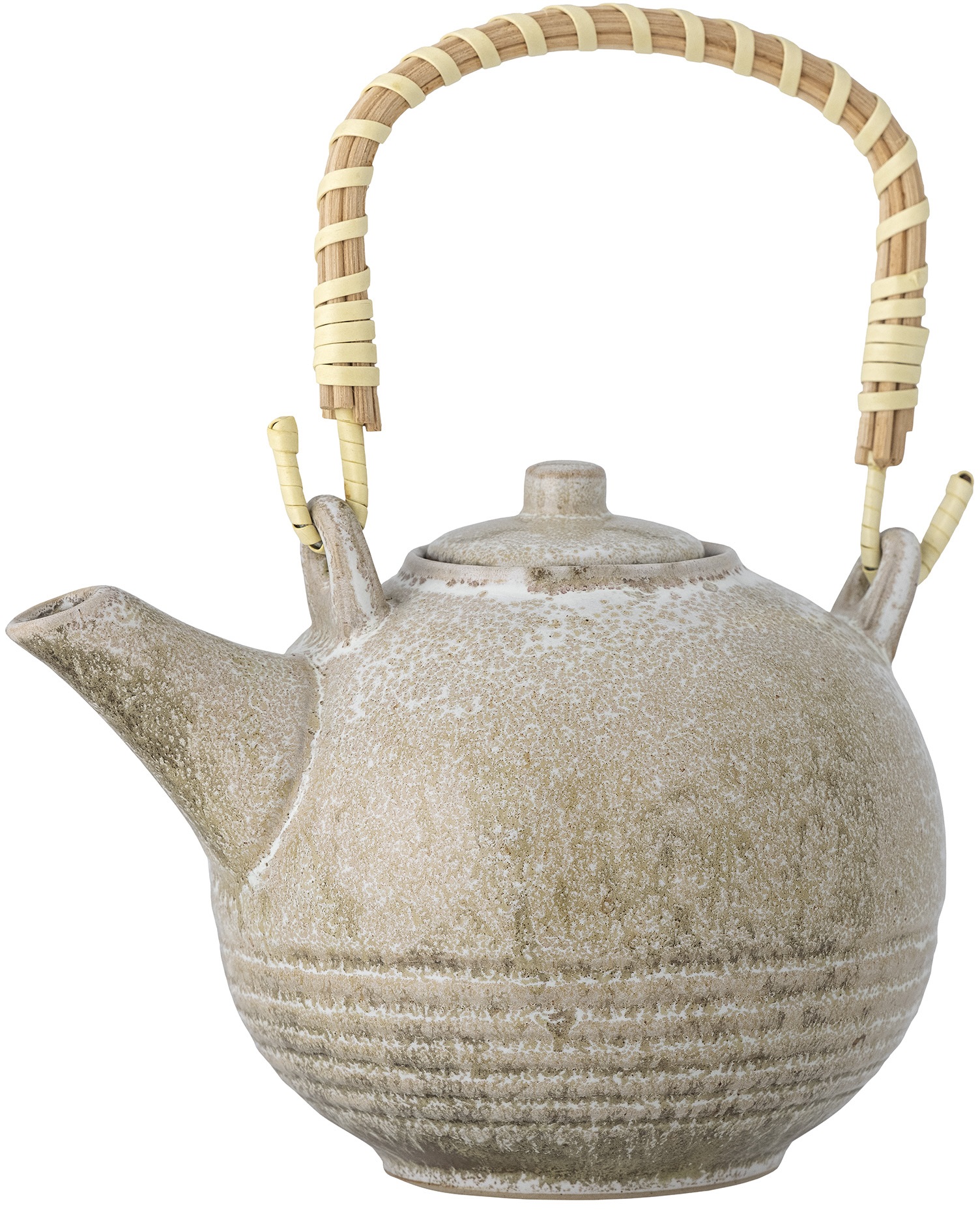 Czajnik naturalny z kamionki 22x17 cm – obraz-1