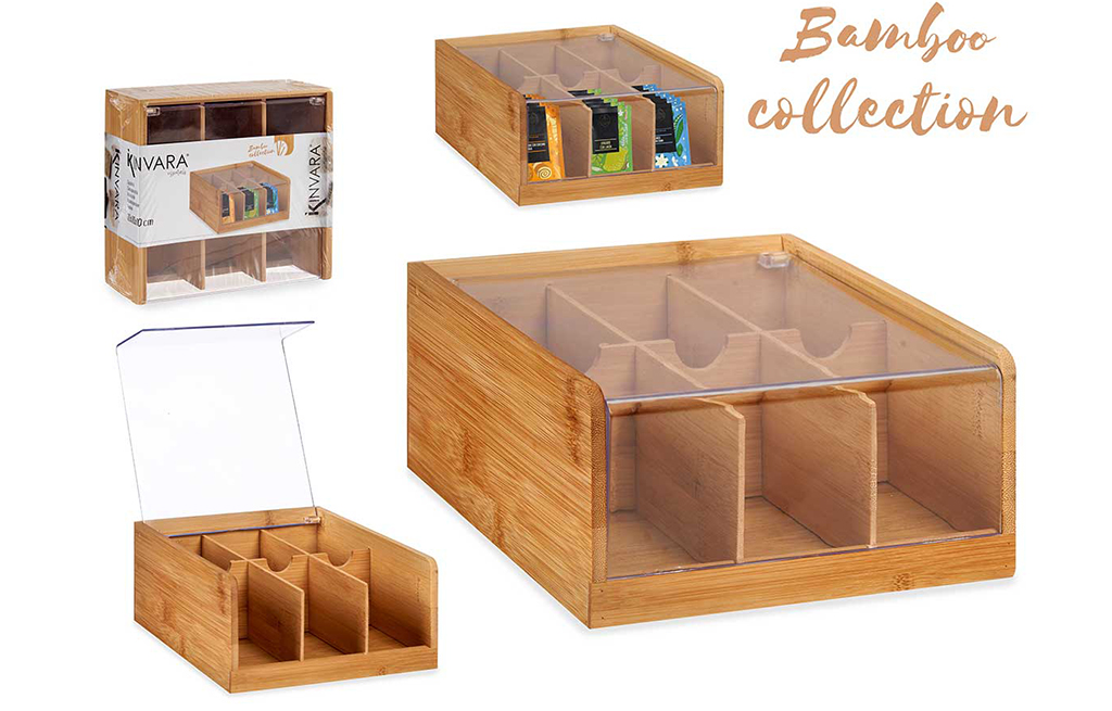 Бамбуков органазйер за чай – изображение-1