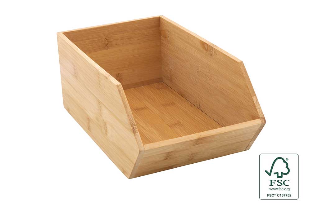 Бамбукова кутия за съхранение – изображение-1