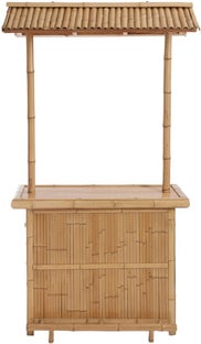 Barek bambusowy 105x205cm naturalny – obraz-1