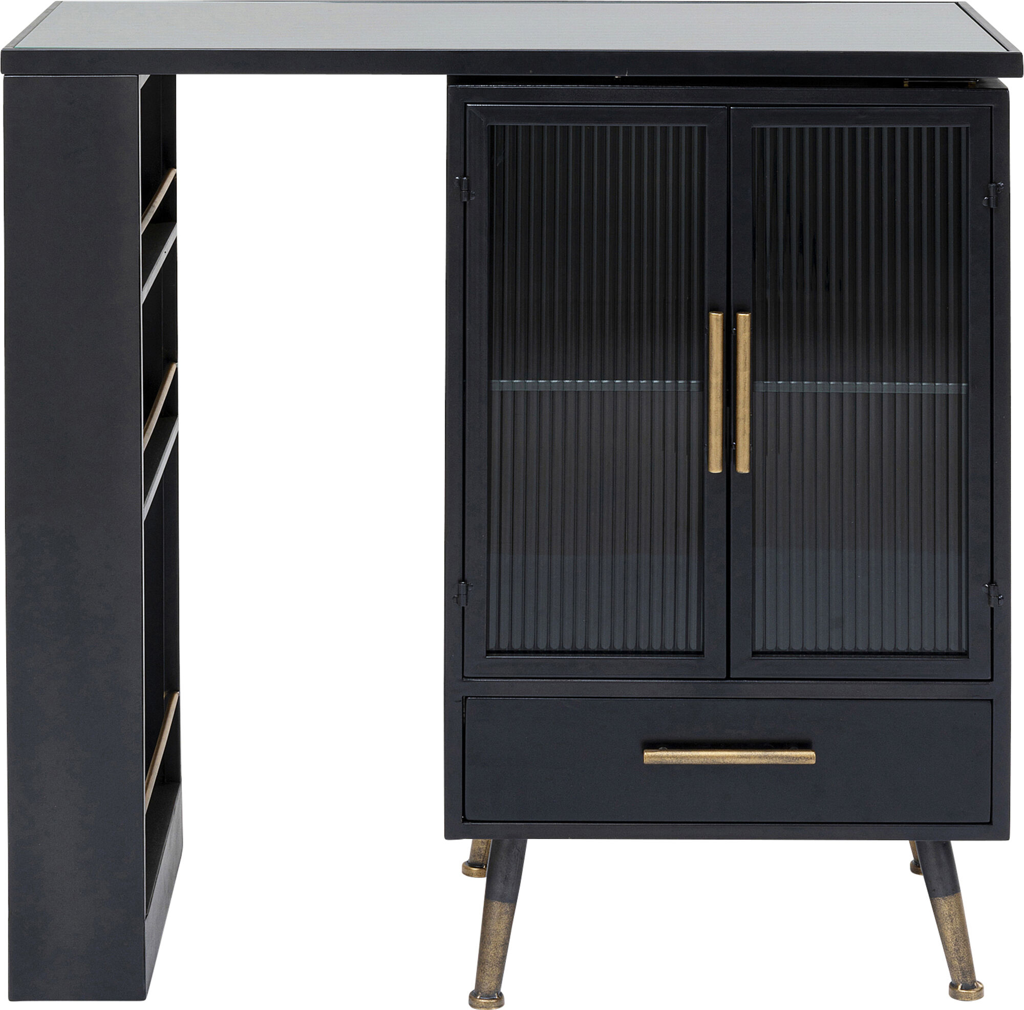 La Gomera - Barskåp med Avlastningsbord, 92x90cm – bild-1.