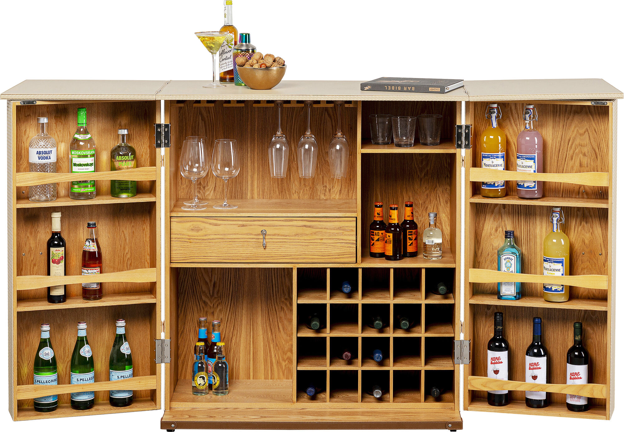 Bar tip dulap Venezia Crem 100x114 cm – imagine-1.