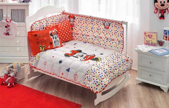 Бебешки спален комплект DISNEY MINNIE - 5 части – изображение-1