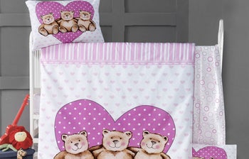 Бебешки спален комплект FRIEND BEAR - 4 части – изображение-1