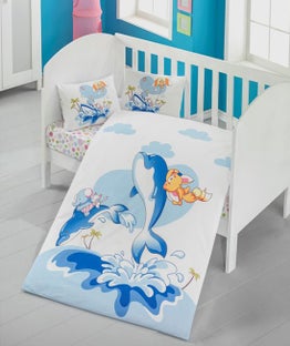 Бебешки спален комплект OCEAN 4 части – изображение-1