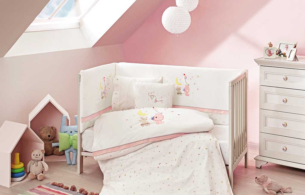 Бебешки спален комплект PARTY 6 части – изображение-1