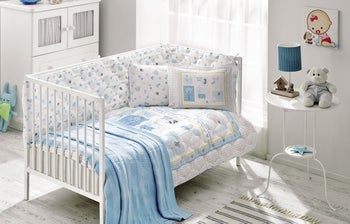 Бебешки спален комплект SWEET FARM 7 части – изображение-1