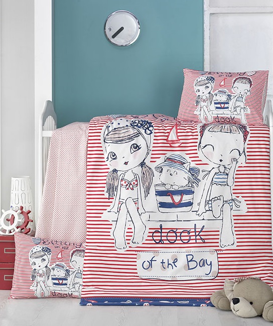 Бебешки спален комплект TWO GIRLS 4 части – изображение-1