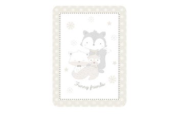 Бебешко одеяло Funny Friends – изображение-1