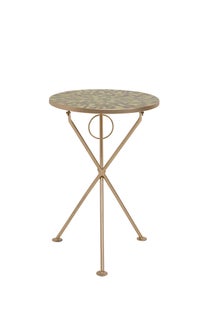 Sidobord Clack Mosaic - Olive Ø35cm – bild-1.