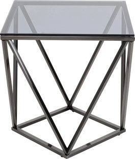 Stolik pomocniczy Cristallo Graphite 50x50cm – grafika-1.