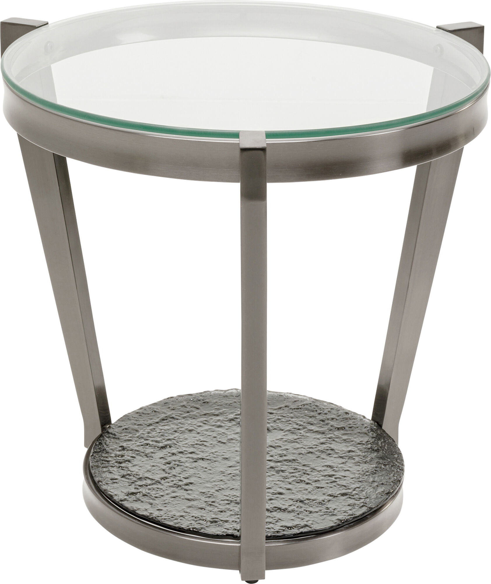 Mesa auxiliar Monocolo Grafito Ø50cm – Imagen-1.