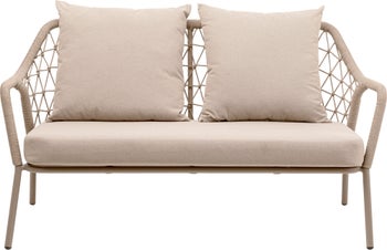 Dvivietė lauko sofa Milos Taupe – paveikslėlis-1.