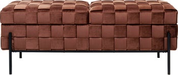 Bancheta Weave Mocca 121cm – imagine-1.