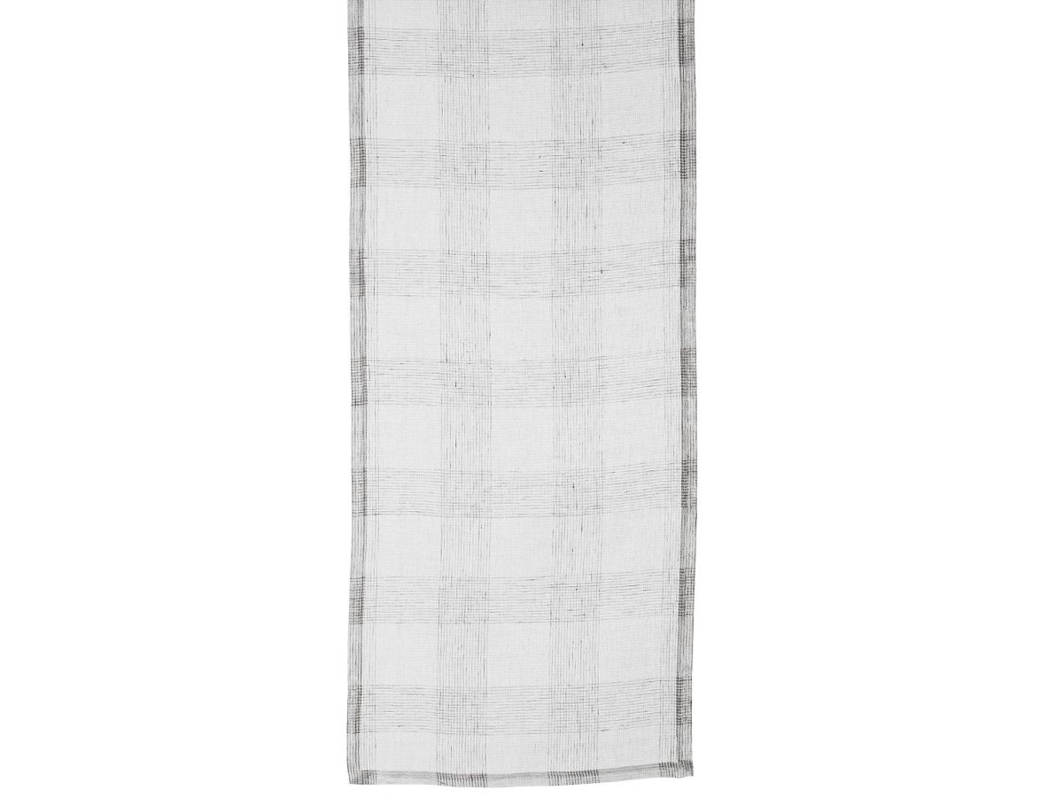 Bieżnik na stół Alinia 150x45 cm szary – obraz-1