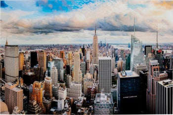 Slika na staklu City View 150x100cm – slika-1.