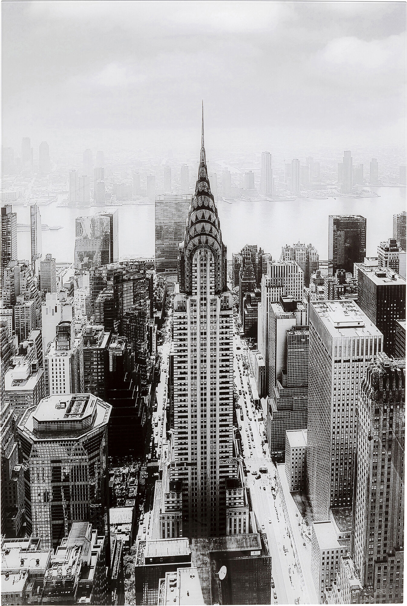 Quadro vetro Manhattan View 120x80cm – immagine-1.