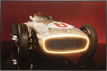 Obraz Racing Car LED 80x120cm – obraz-1