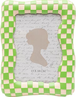 Rama foto Checker Verde 13x18 cm – imagine-1.