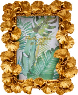 Bilderamme Ginkgo Leaf gull 17x20 cm – bilde-1.