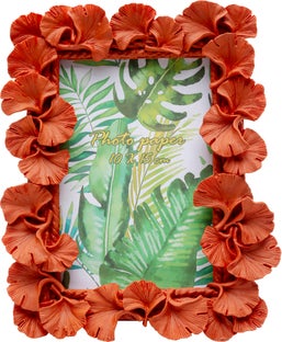 Nuotraukų rėmelis Ginkgo Leaf Orange 17x20cm – paveikslėlis-1.