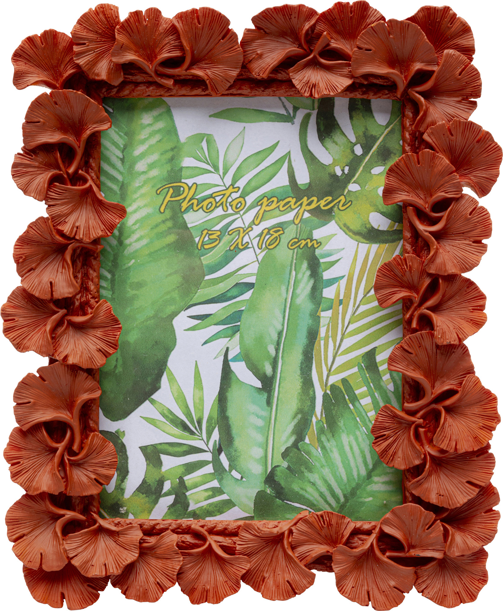 Bilderamme Ginkgo Leaf oransje 20x24 cm – bilde-1.