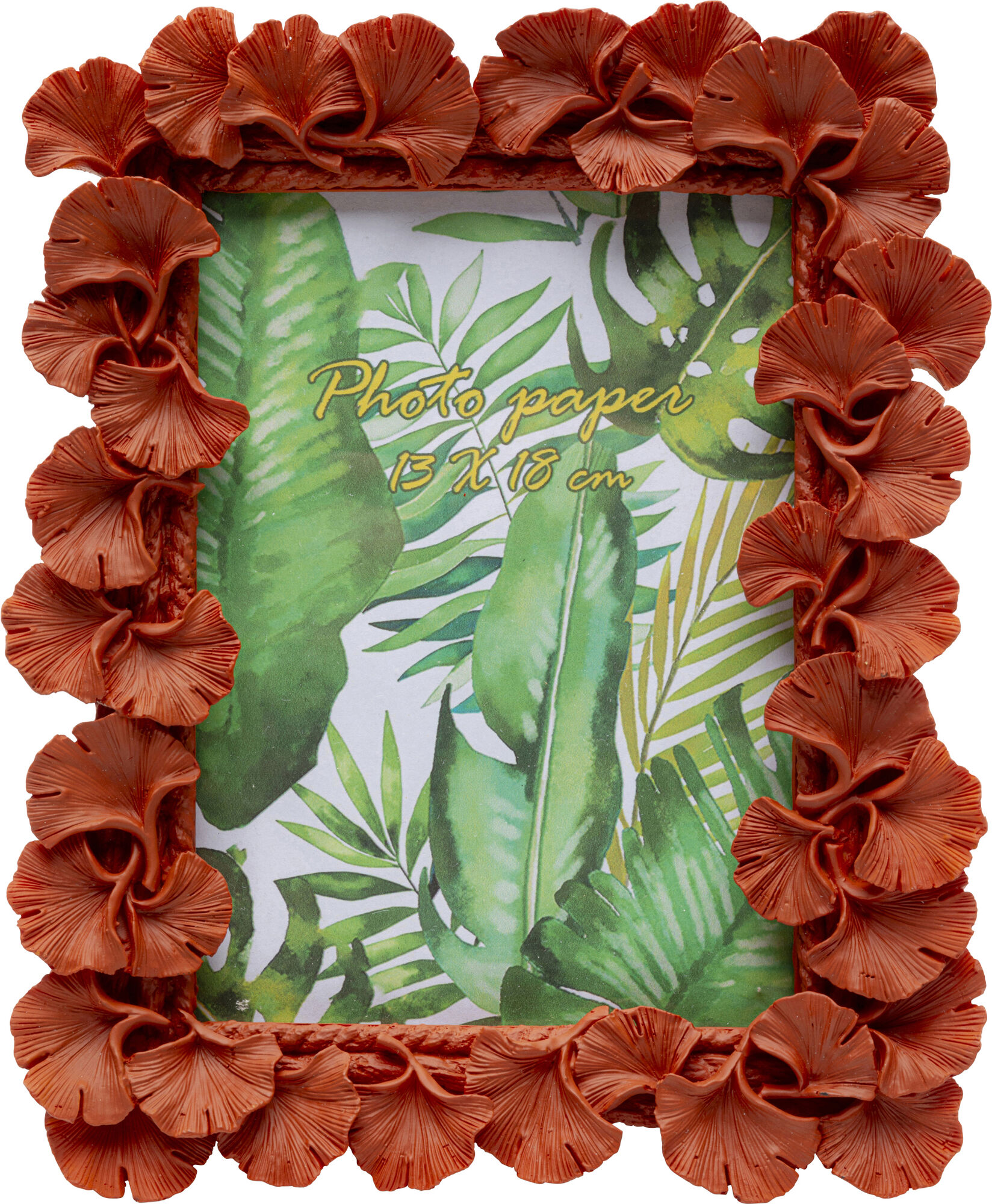 Portaretratos Ginkgo Leaf Naranja 20x24cm – Imagen-1.