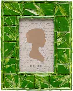 Portarretratos Leaf Verde 10x15cm – Imagen-1.