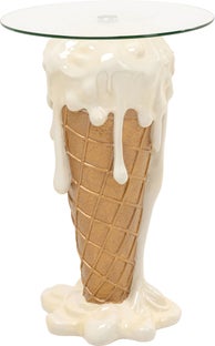 Mesa bar Ice Cream Vanilla Ø48cm – Imagen-1.