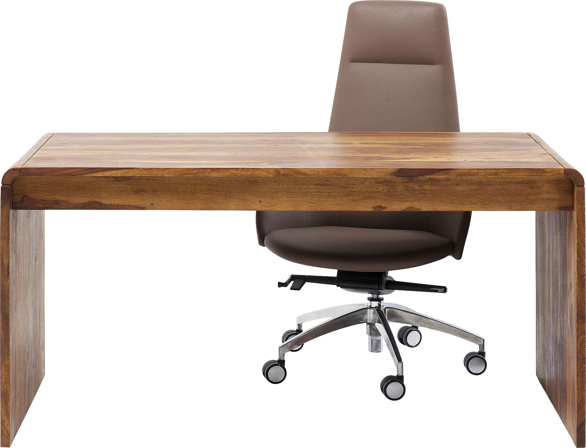 Biurko Authentico 150x70 cm drewniane – grafika-1.