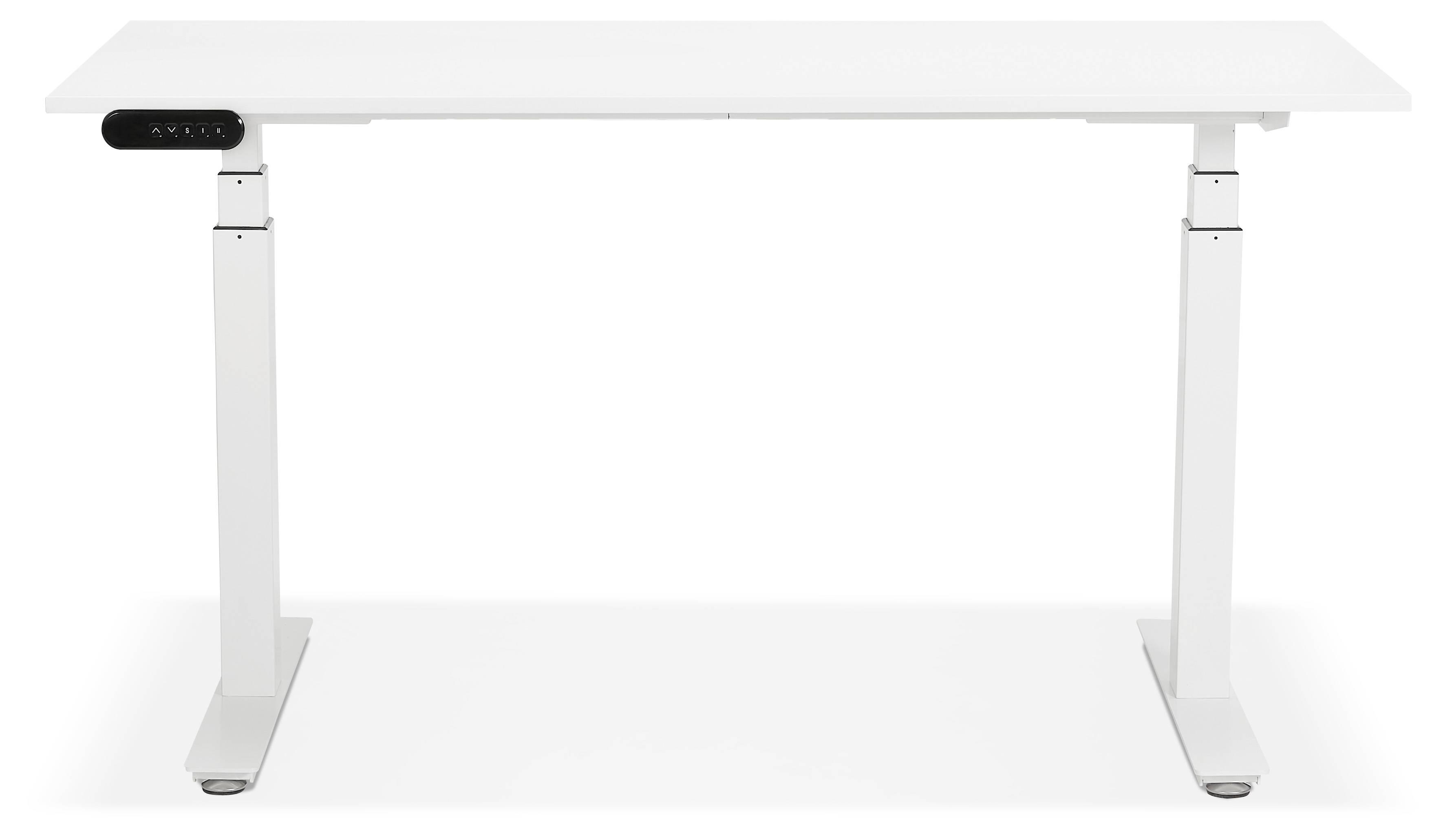 Biurko Droide 140x70 cm białe – obraz-1