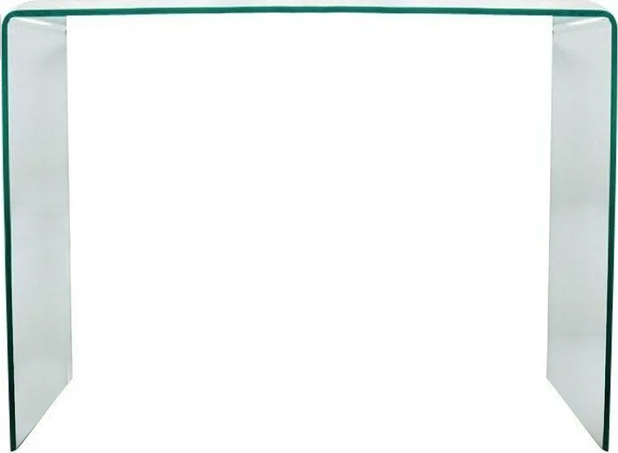 Elegancka prostokątna konsola szklana w skandynawskim stylu – grafika-1.